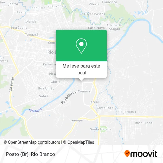 Posto (Br) mapa