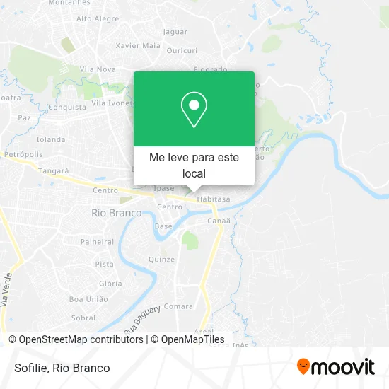 Sofilie mapa