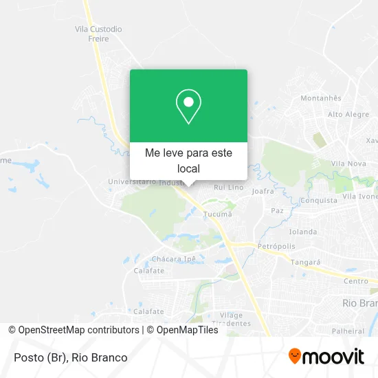 Posto (Br) mapa