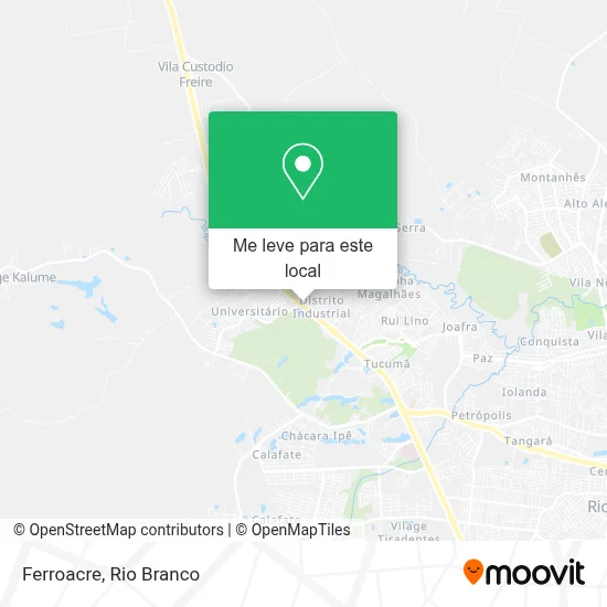 Ferroacre mapa