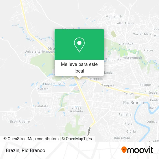 Brazin mapa
