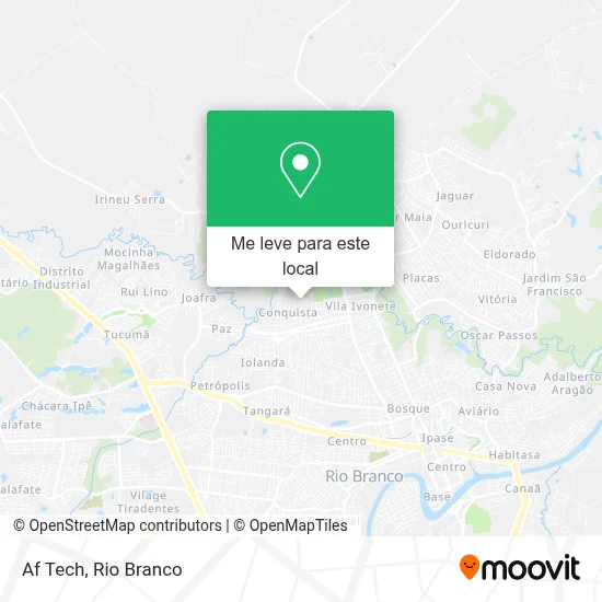 Af Tech mapa