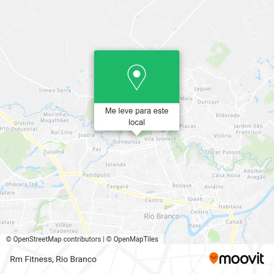 Rm Fitness mapa