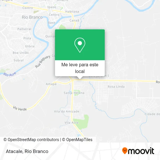 Atacale mapa