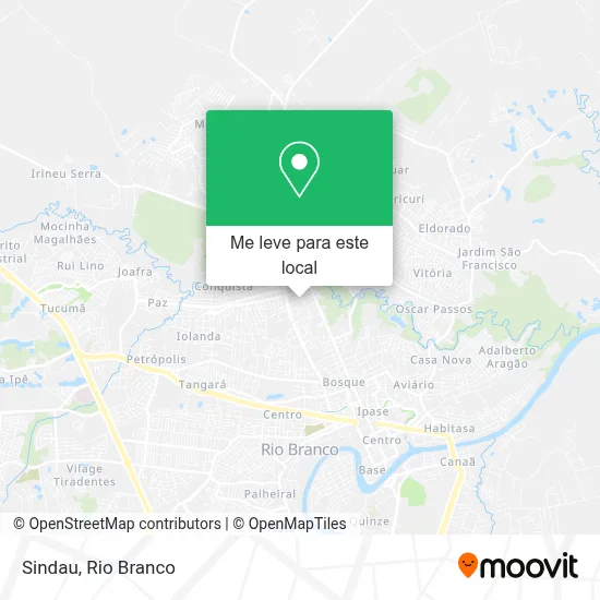 Sindau mapa