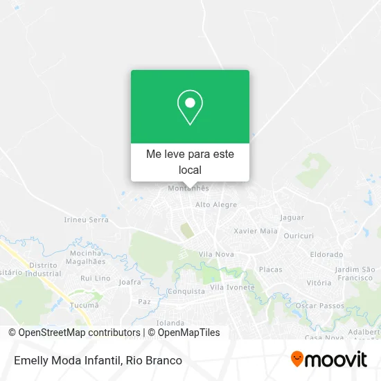 Emelly Moda Infantil mapa
