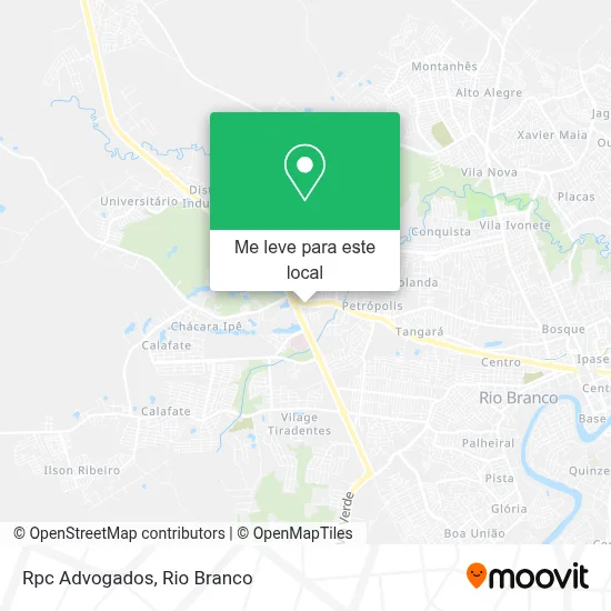 Rpc Advogados mapa