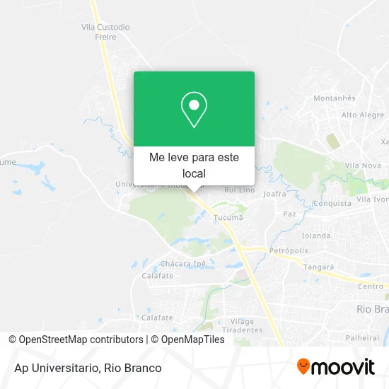 Ap Universitario mapa