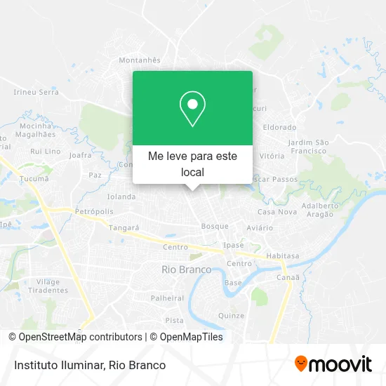 Instituto Iluminar mapa