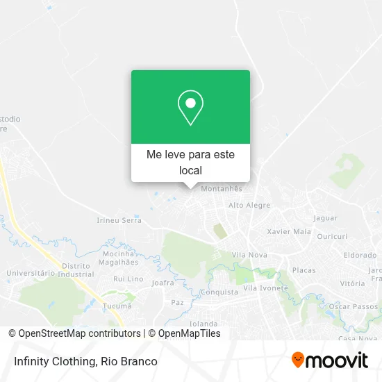 Infinity Clothing mapa