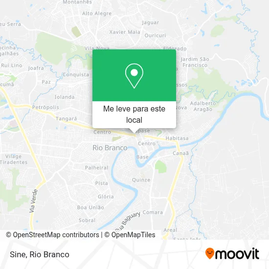 Sine mapa