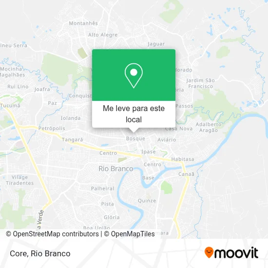 Core mapa