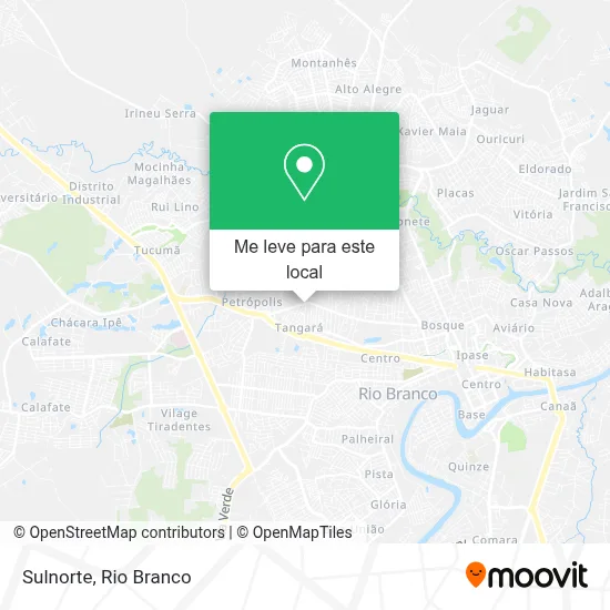 Sulnorte mapa