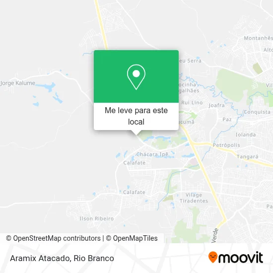 Aramix Atacado mapa