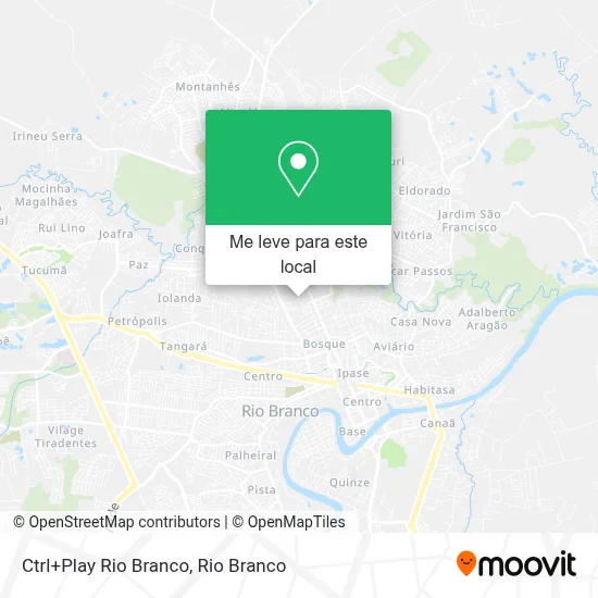 Ctrl+Play Rio Branco mapa