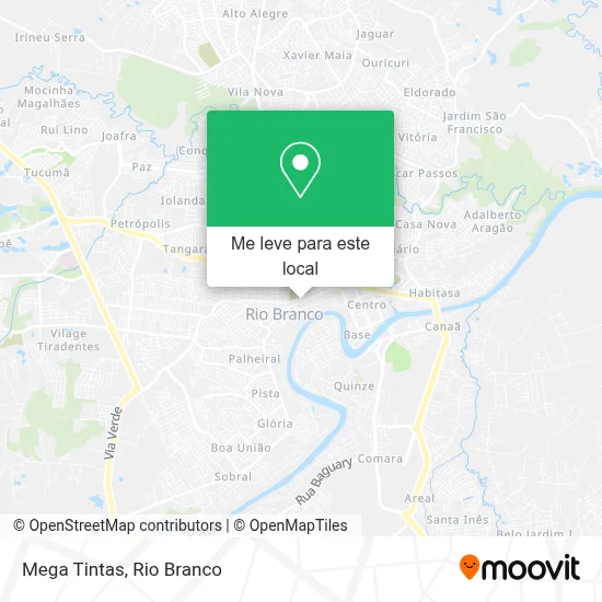 Mega Tintas mapa