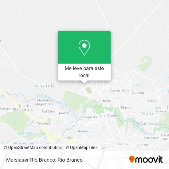 Maislaser Rio Branco mapa