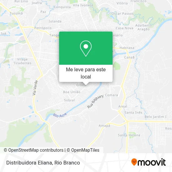 Distribuidora Eliana mapa