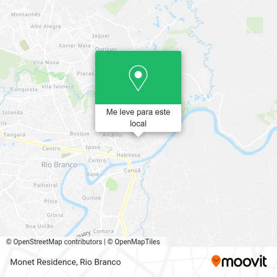 Monet Residence mapa