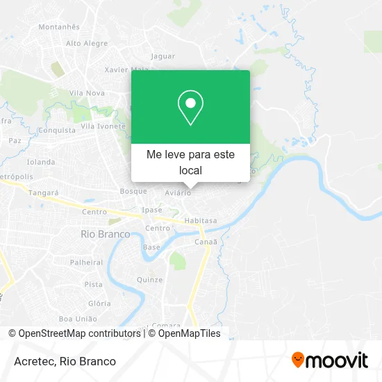 Acretec mapa