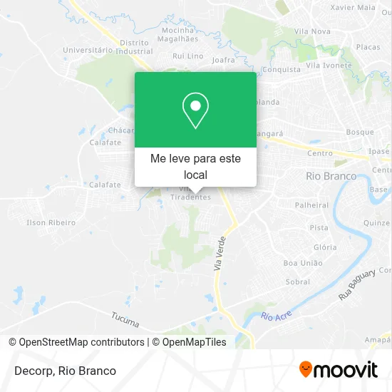 Decorp mapa