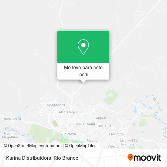 Karina Distribuidora mapa