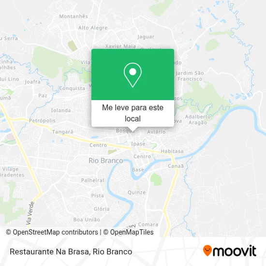 Restaurante Na Brasa mapa