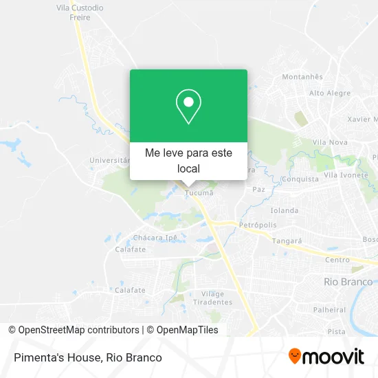 Pimenta's House mapa