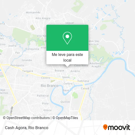 Cash Agora mapa