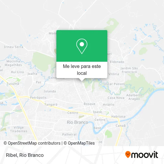 Ribel mapa