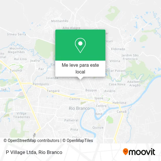 P Village Ltda mapa