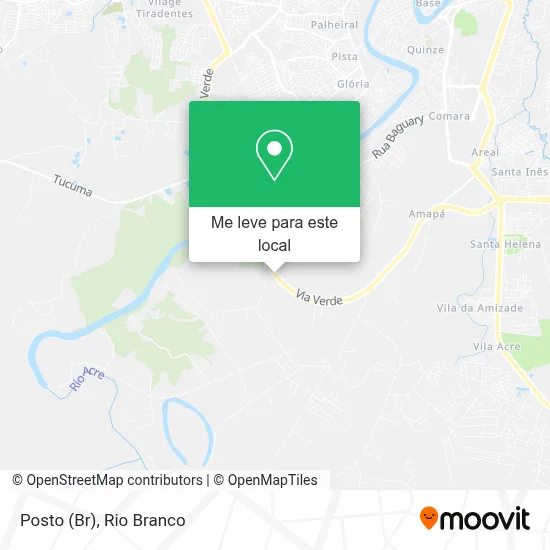 Posto (Br) mapa