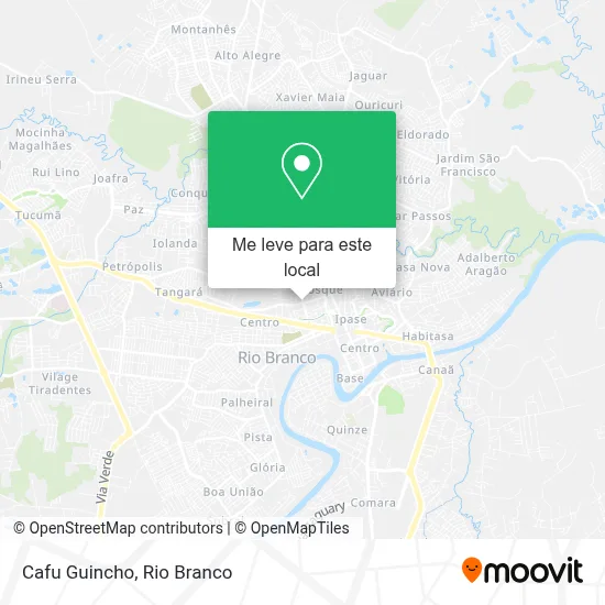 Cafu Guincho mapa