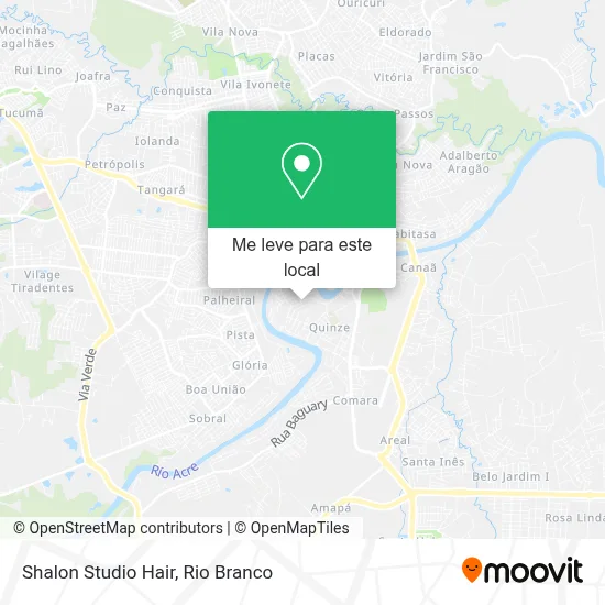 Shalon Studio Hair mapa