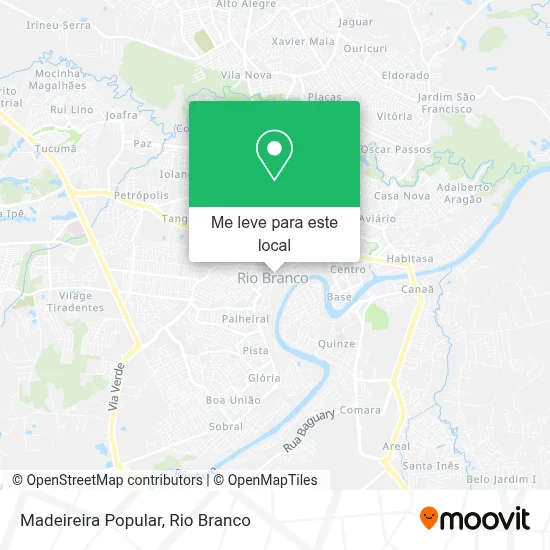 Madeireira Popular mapa