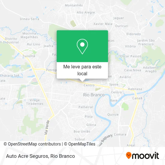 Auto Acre Seguros mapa