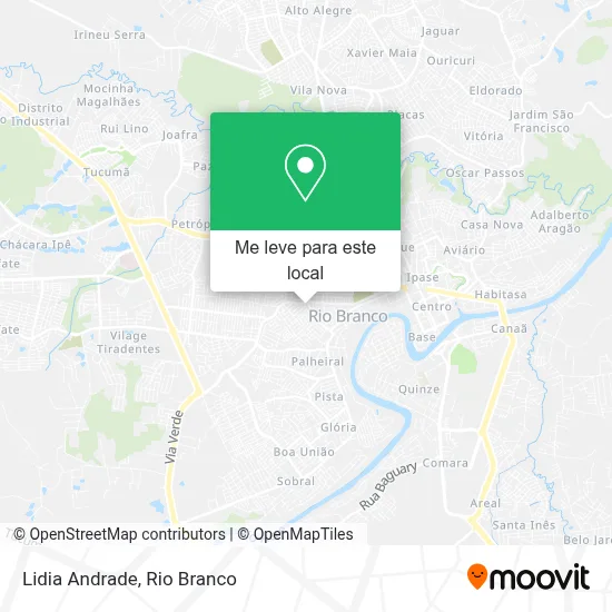 Lidia Andrade mapa
