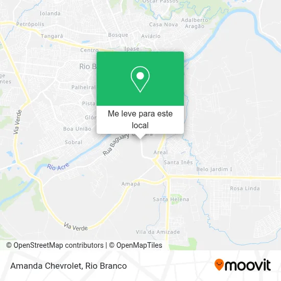 Amanda Chevrolet mapa