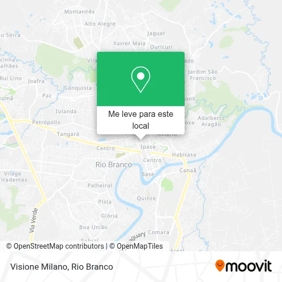 Visione Milano mapa