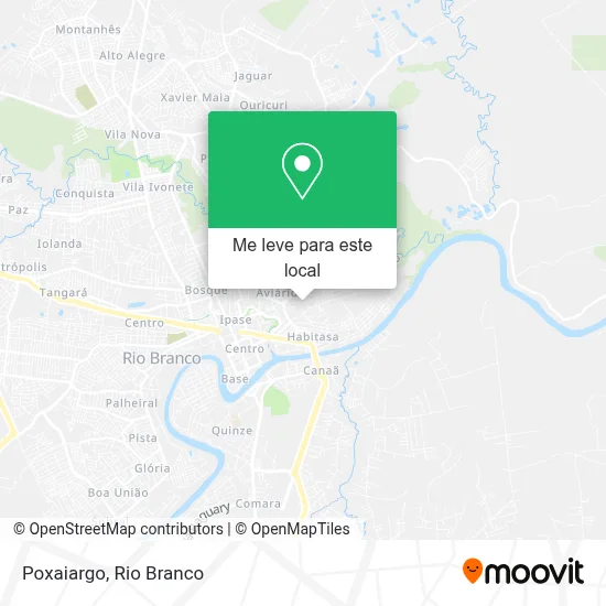 Poxaiargo mapa