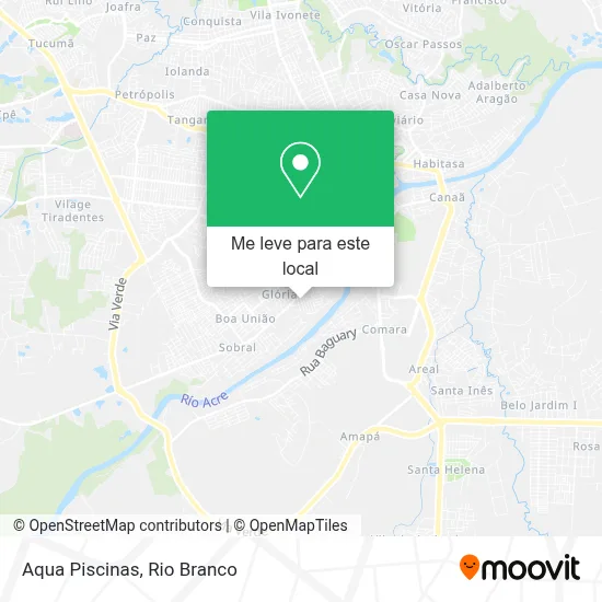 Aqua Piscinas mapa