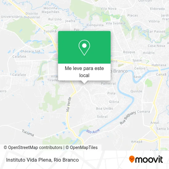 Instituto Vida Plena mapa
