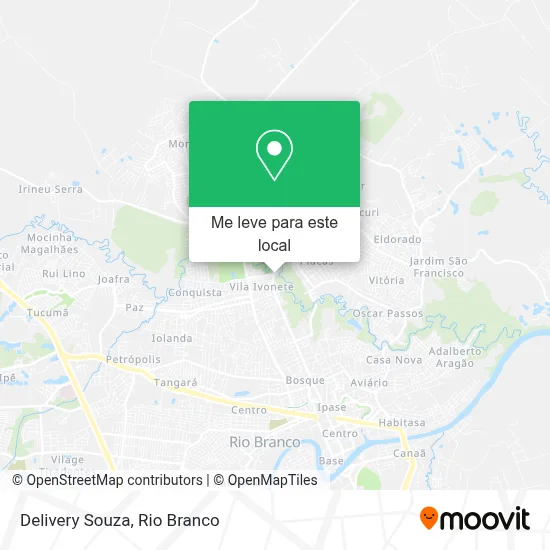 Delivery Souza mapa