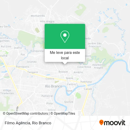 Filmo Agência mapa