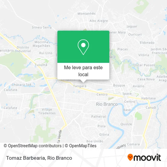 Tomaz Barbearia mapa