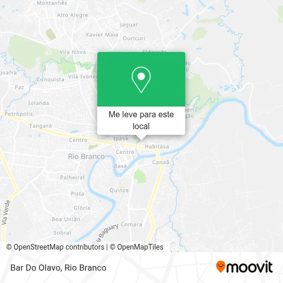 Bar Do Olavo mapa