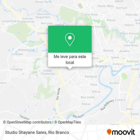 Studio Shayane Sales mapa