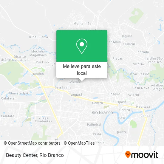 Beauty Center mapa