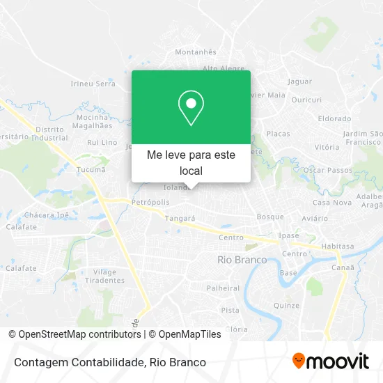 Contagem Contabilidade mapa