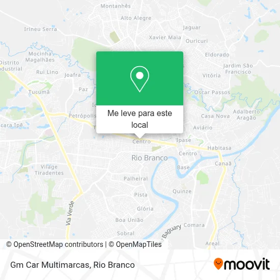 Gm Car Multimarcas mapa